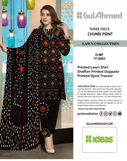 GulAhmed Printed Lawn